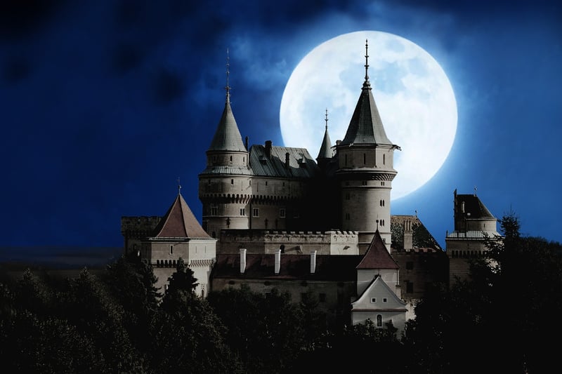 Fairy-Tale Moon and Stars